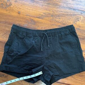 ASOS Men's Black Flat Front Shorts